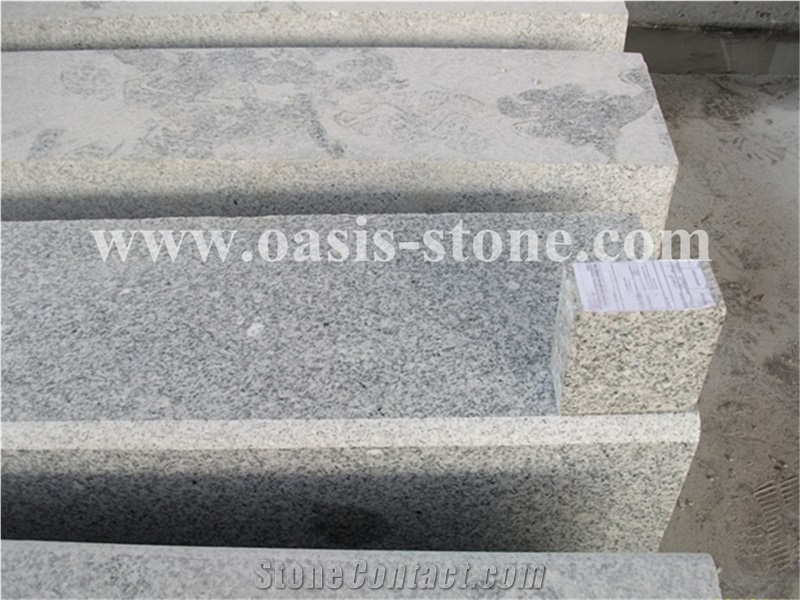 China Popular Chear Grey Granite Kerbstone
