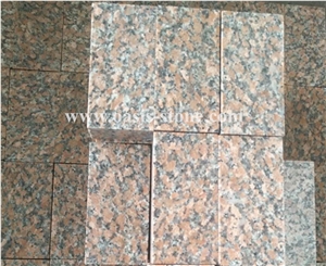 Chinese G562 Maple Red Granite Paver