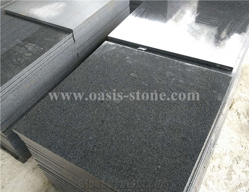 G654 Granite Tile/Slab,Padang Dark Grey Granite