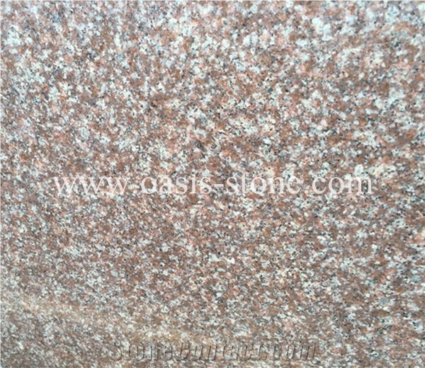 G687 Granite for Floor Tiles&Slab, Peach Red