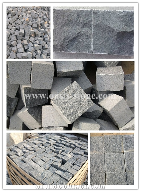 Outdoor Granite Cube Stone Pavers Wholesale