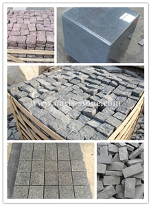 Outdoor Granite Cube Stone Pavers Wholesale