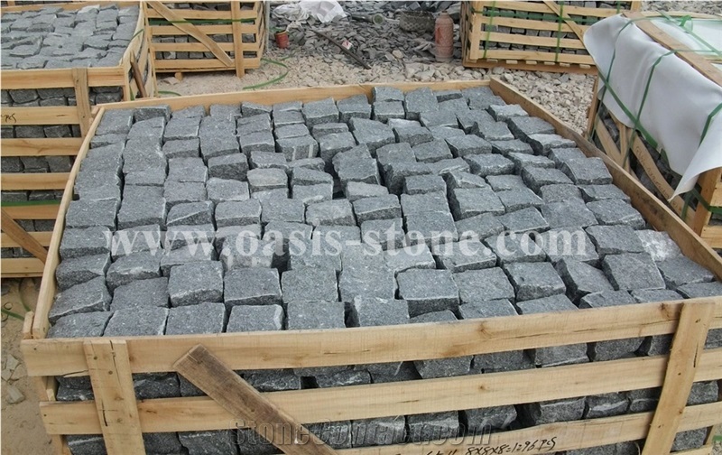 Outdoor Granite Cube Stone Pavers Wholesale