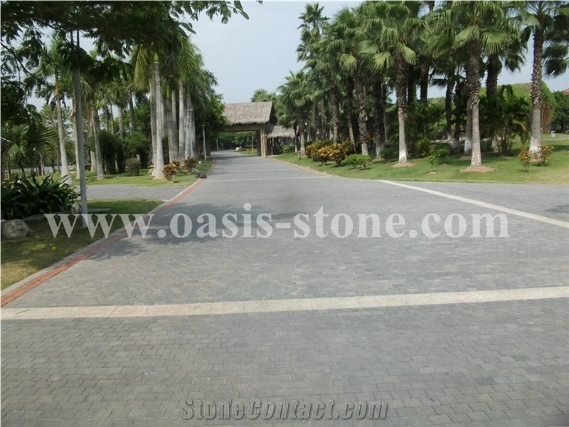 Outdoor Granite Cube Stone Pavers Wholesale