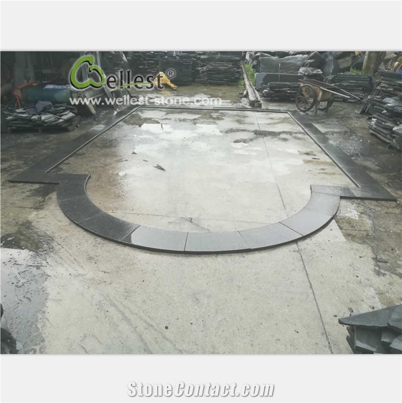 Black Basalt Swimming Pool Coping Stone