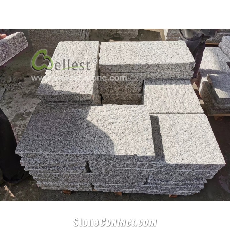 Bush Hammered G603 Granite Paver