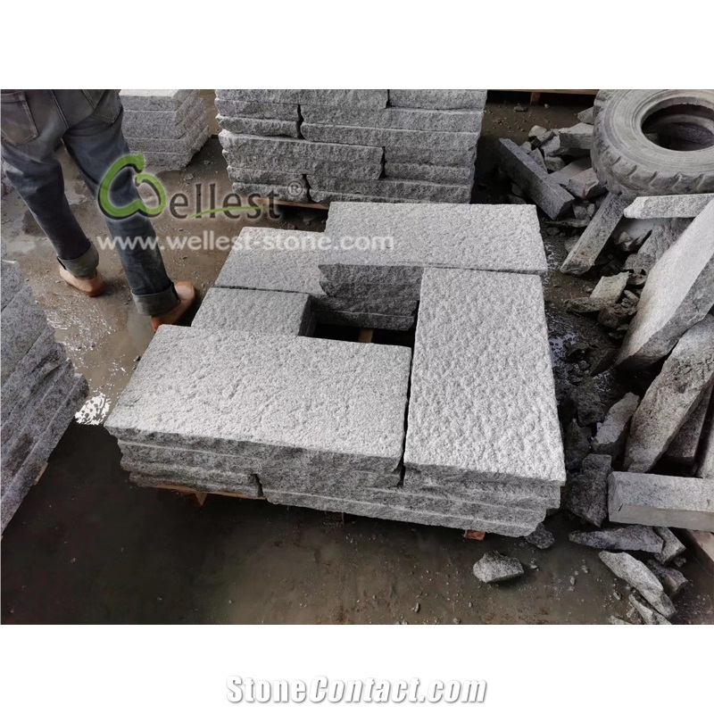 Bush Hammered G603 Granite Paver