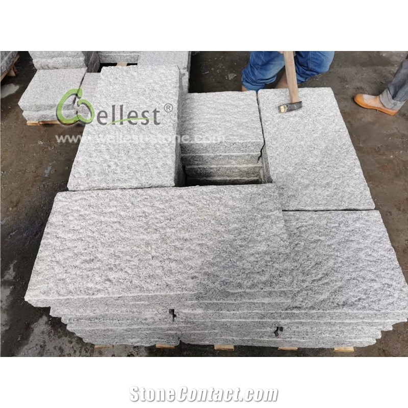 Bush Hammered G603 Granite Paver
