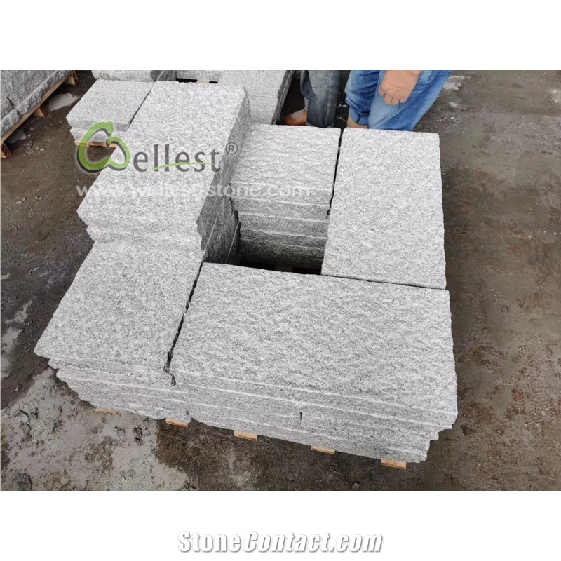 Bush Hammered G603 Granite Paver