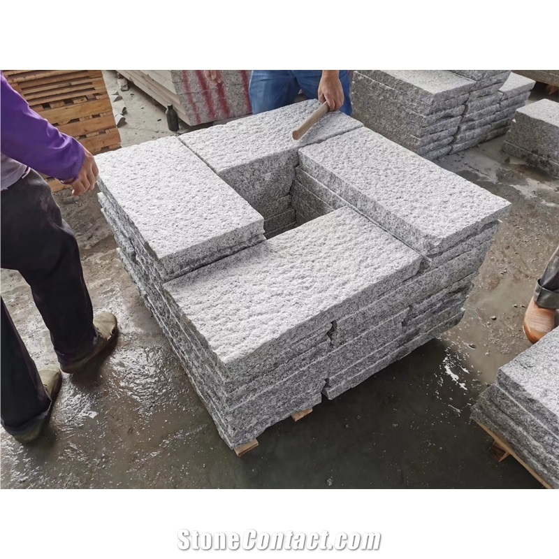 Bush Hammered G603 Granite Paver
