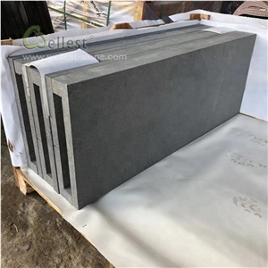 Sawn Cut Semi Grid Bluestone Coping Stone