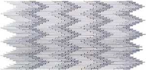Bamboo Series White Carrara Marble Mosaic Tile