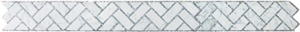 Carrara Ariston Marble Mosaics Border for Wall and Floor