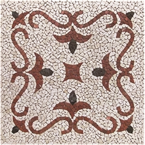 Crazy Series Medallion Design Mosaic Pattern