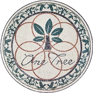 European Style Flowers Round Medallions for Carpet