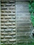 Sandstone Wall Tiles Gray-Green 2 cm