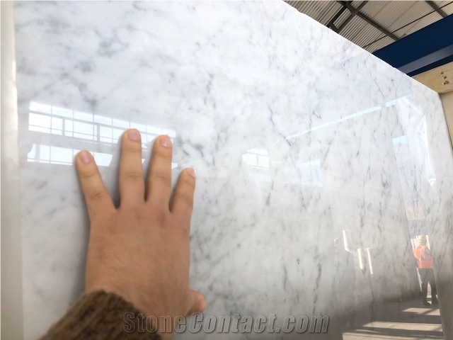 Italian White Carrara Slabs & Tiles 2cm and 3cm
