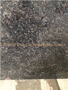 Tan Brown Balck Color Granite Tiles Slabs