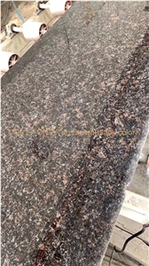 Tan Brown Balck Color Granite Tiles Slabs