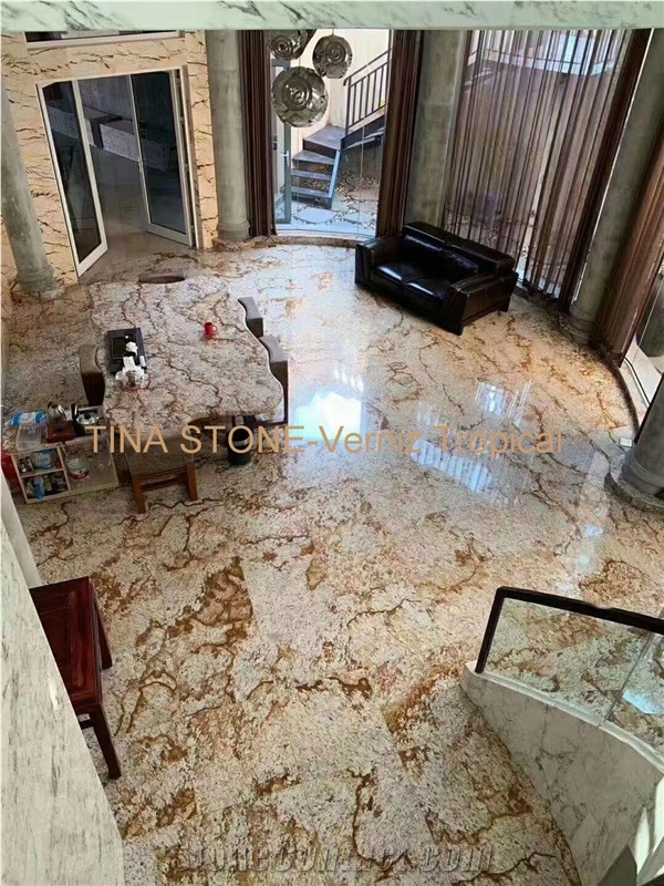 Verniz Tropical Granite Tiles Slabs Floor Covering
