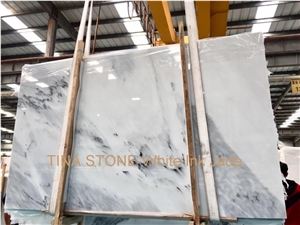 White Ink Jade Marble Tiles Slabs Decoration