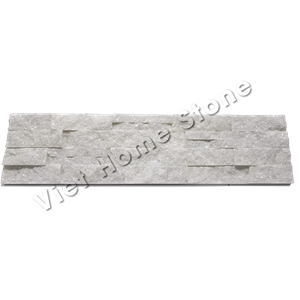 Pure White Marble Ledger Stone