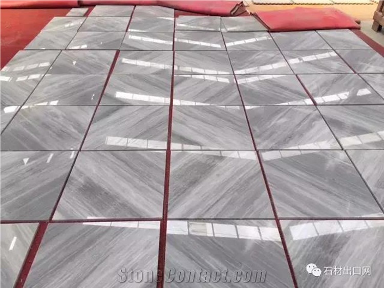 Iceland Wood Vein White Marble Slabs for Tiles