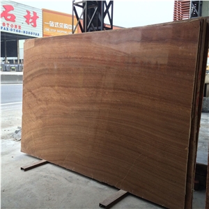 Wooden Yellow Marble Slabs & Tiles