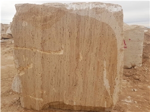 Travertine Chocolate Dehshir Block