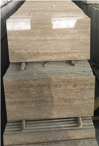 Travertine Ramsheh Cream Tile and Slab
