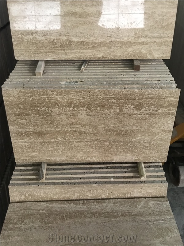 Travertine Ramsheh Cream Tile and Slab