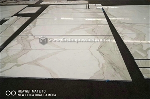 High Quality Calacatta Gold Marble Slabs,Tiles