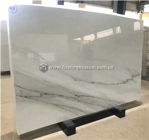 High Quality Lincoln White Marble Slabs&Tiles