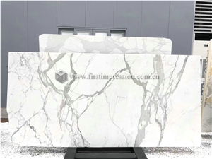 High Quality Statuario Venato White Marble Slabs