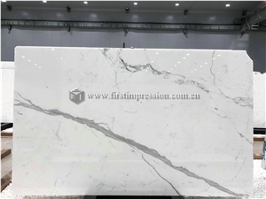 High Quality Statuario Venato White Marble Slabs