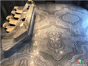 Hot Water Cloudy Grey Marble Slabs&Tiles for Wall