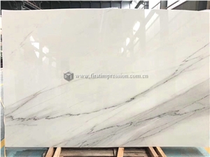 New Polished Lincoln White Marble Slabs&Tiles