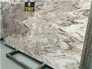 Palissandro Bluette Marble Slabs for Walling