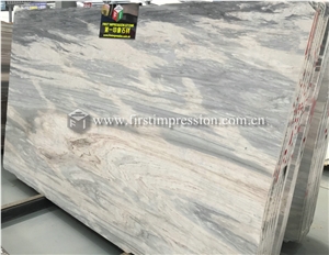 Palissandro Bluette Marble Slabs for Walling
