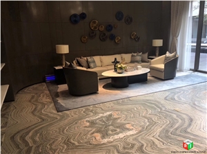 Water Cloudy Grey Marble Slabs&Tiles for Interior