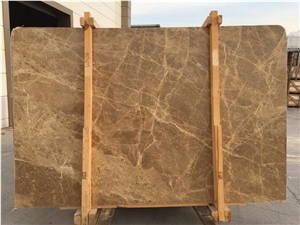 Light Emperador Polished Slabs