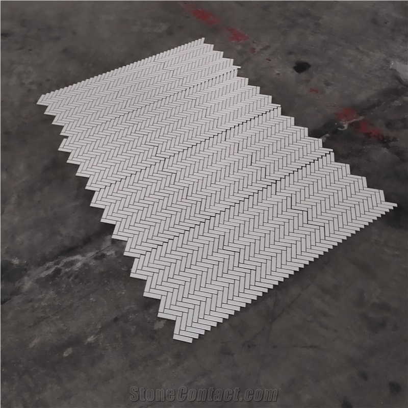 Herringbone Ceramic Mosaic,Porcelain Mosaic Tile