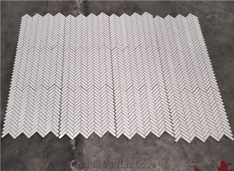 Herringbone Ceramic Mosaic,Porcelain Mosaic Tile