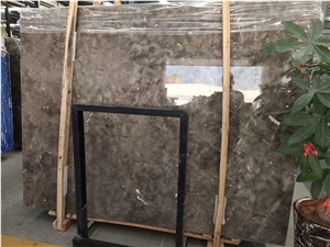Chinese Cheap Latte Grey Brown Marble Slabs, Tiles