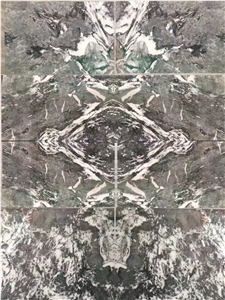 Chinese Light Grey and White Marble Slabs Tiles