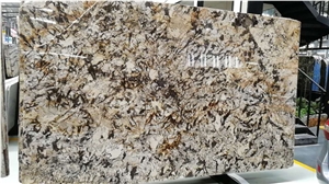 Phantom Golden Flower Granite Polished Slab Tile