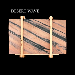 Desert Wave, Pink Marble Slabs Desert Wave, Pink Marble Slabs
