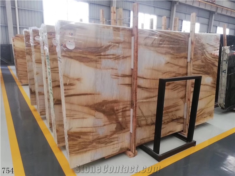 Champagne Gold Marble White Golden Top Floor Tiles