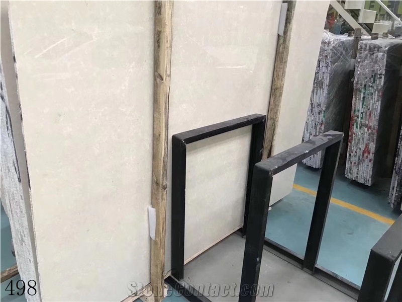 European Beige Marble Flooring Cream Paving Tiles