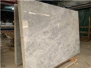 Himalayan Grey Marble White Grey Stone For Flooring Tiles